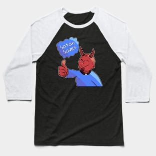 Satan Saves Baseball T-Shirt